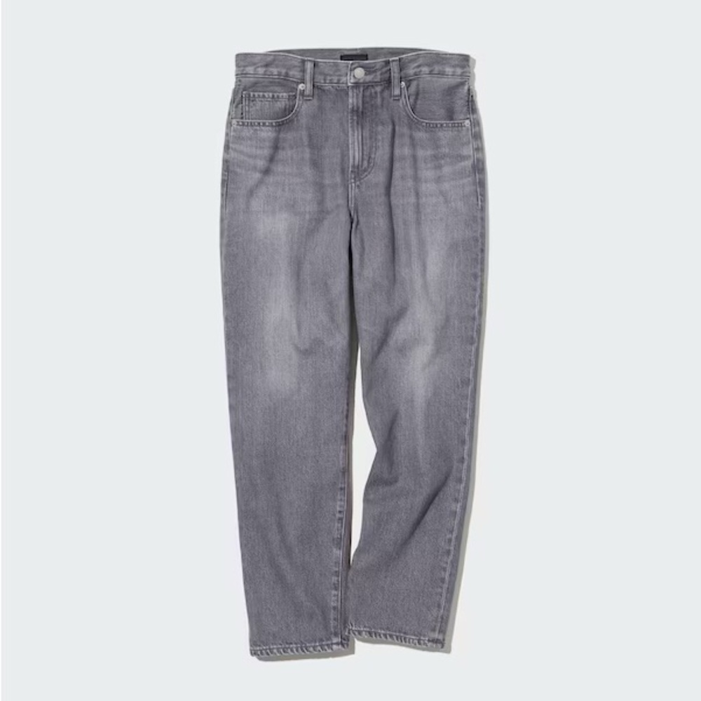 Uniqlo BOYFRIEND TAPERED JEANS (ANKLE LENGTH) | Size 27